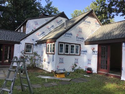 Roof, Siding, Gutters During